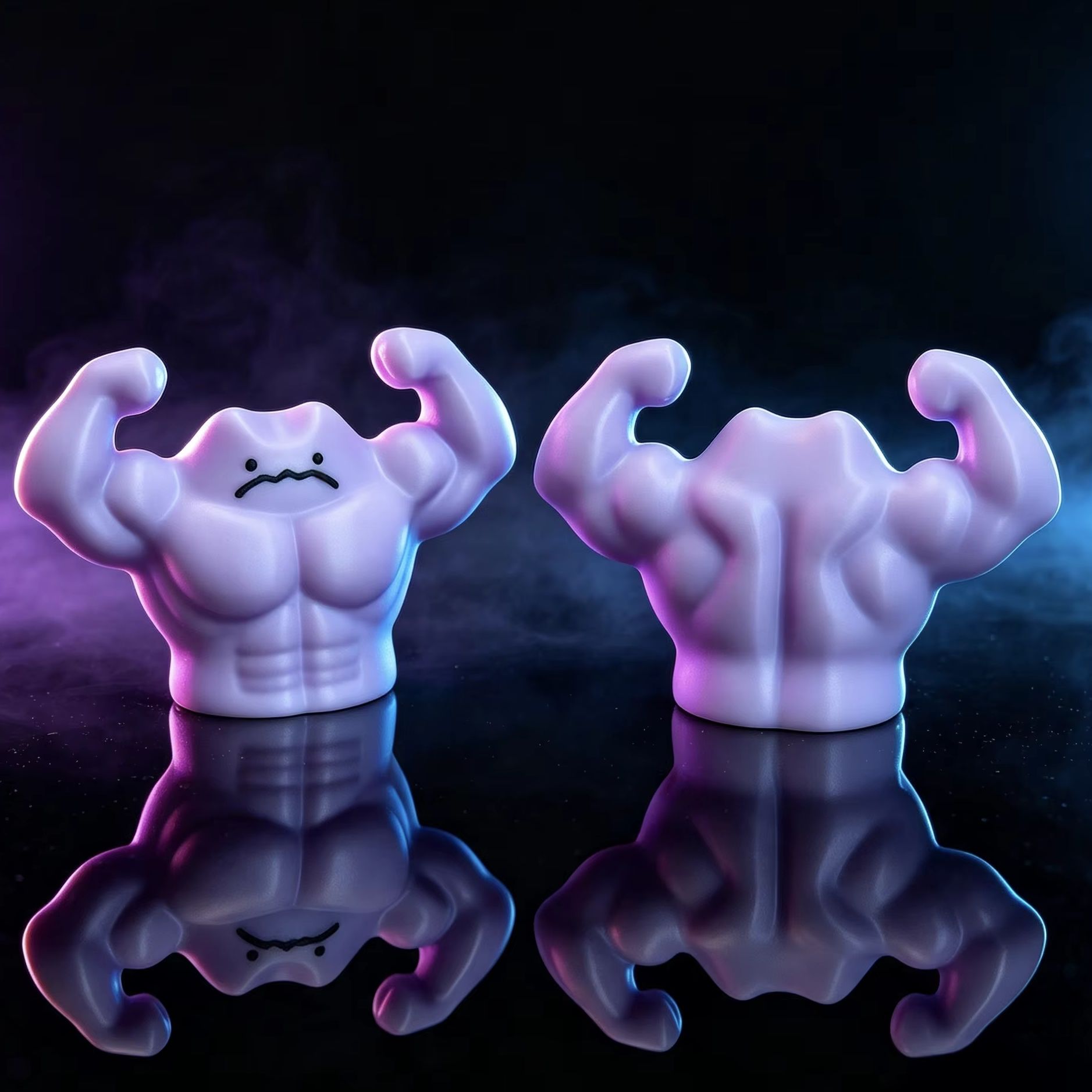 Cosplay Prop Designer - Pokémon Novelty Stress Relief Sculpture Muscular