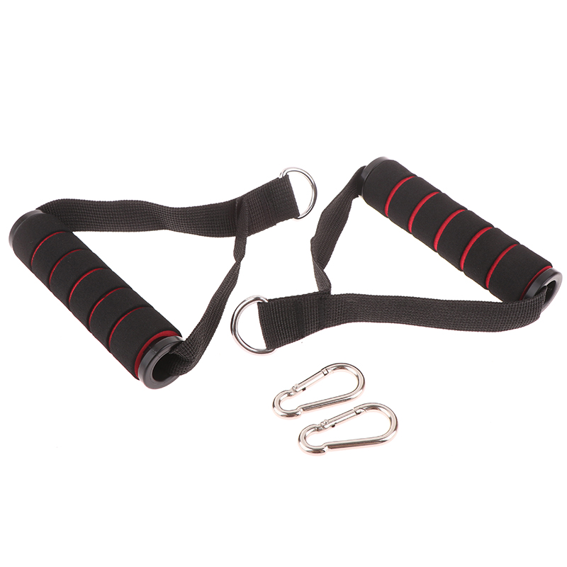 D Ring Strap - Metal Handles for Cable Machine, Resistance