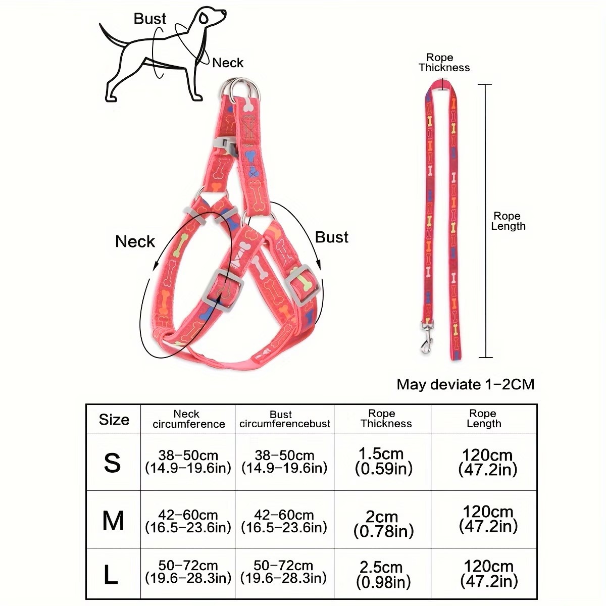 Adjustable Dog Harness with Qu - đánh giá và giá D Ring Strap