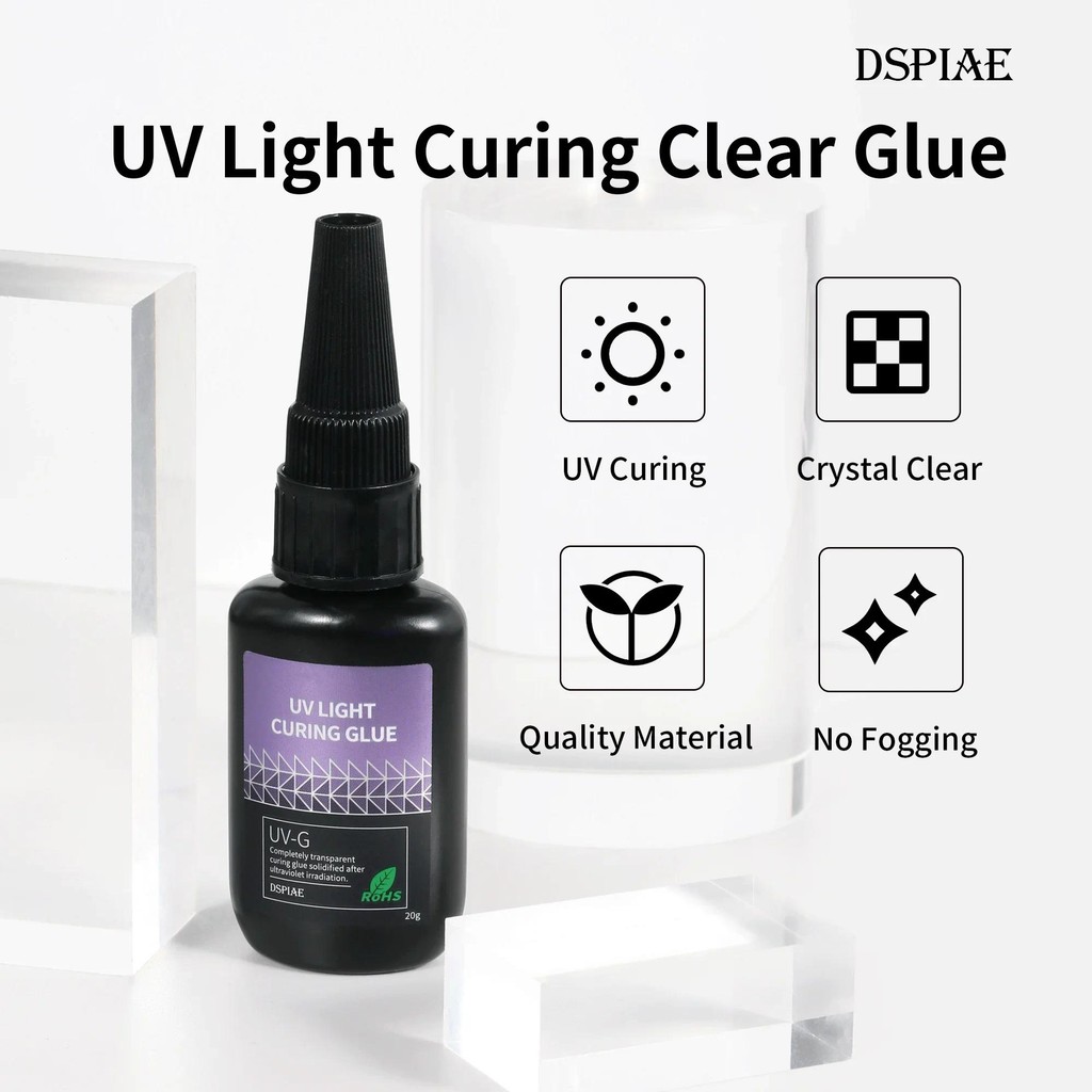 DSPIAE UV Light Curing Clear G - đánh giá và giá Metallic Spray Paint