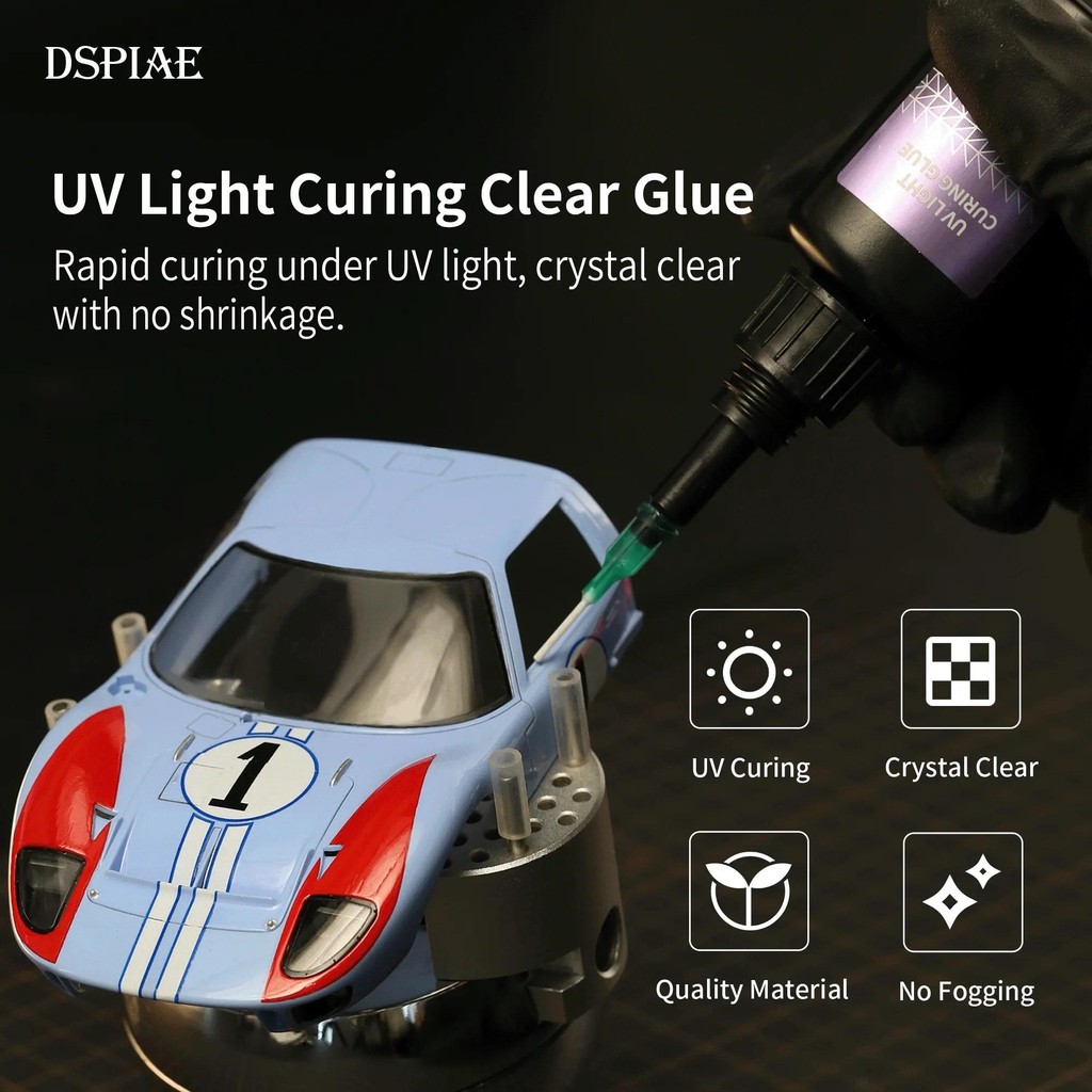 DSPIAE UV Light Curing Clear G - đánh giá và giá Metallic Spray Paint
