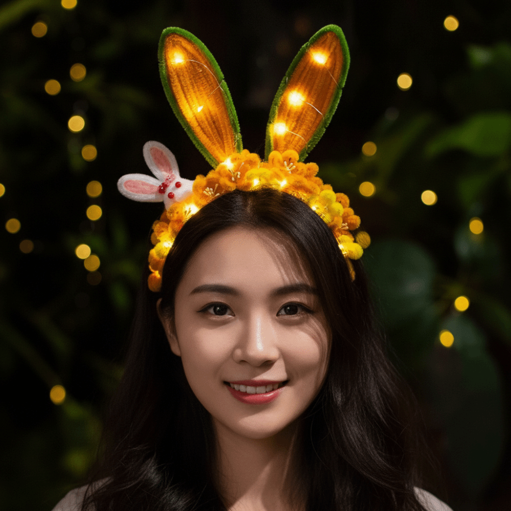 Handmade Bunny Headband Lumino - đánh giá và giá Easy Cosplay Prop