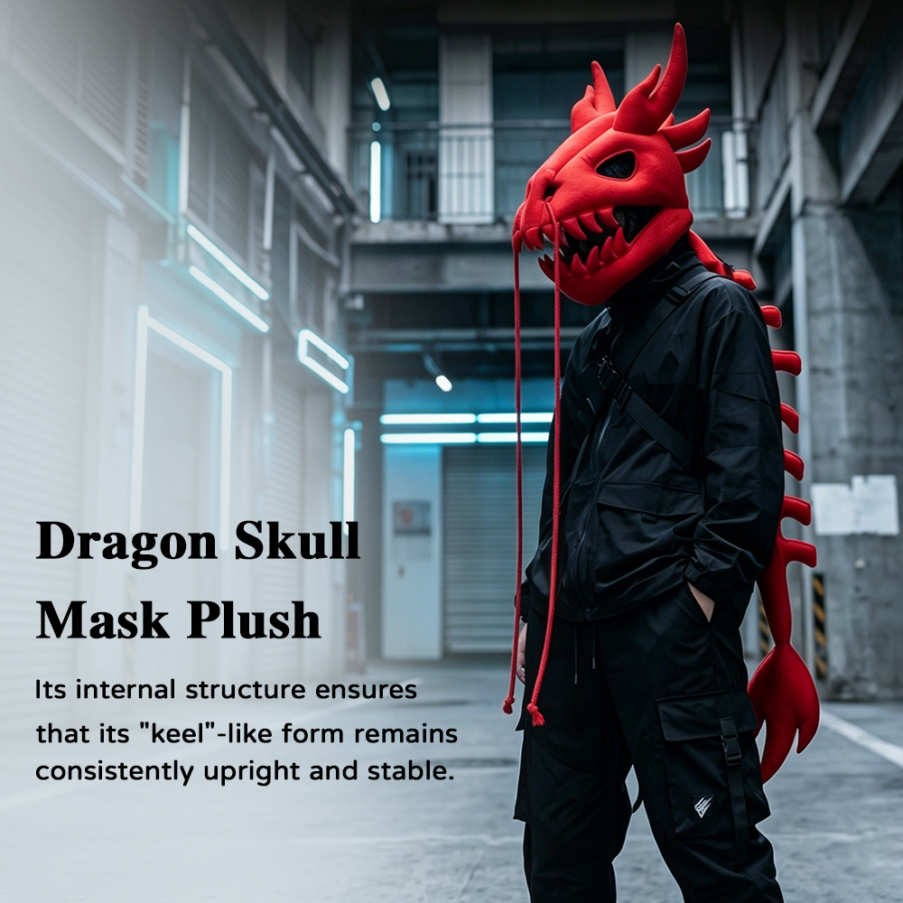 Dinosaur Skeleton Plush Headge - đánh giá và giá Easy Cosplay Prop