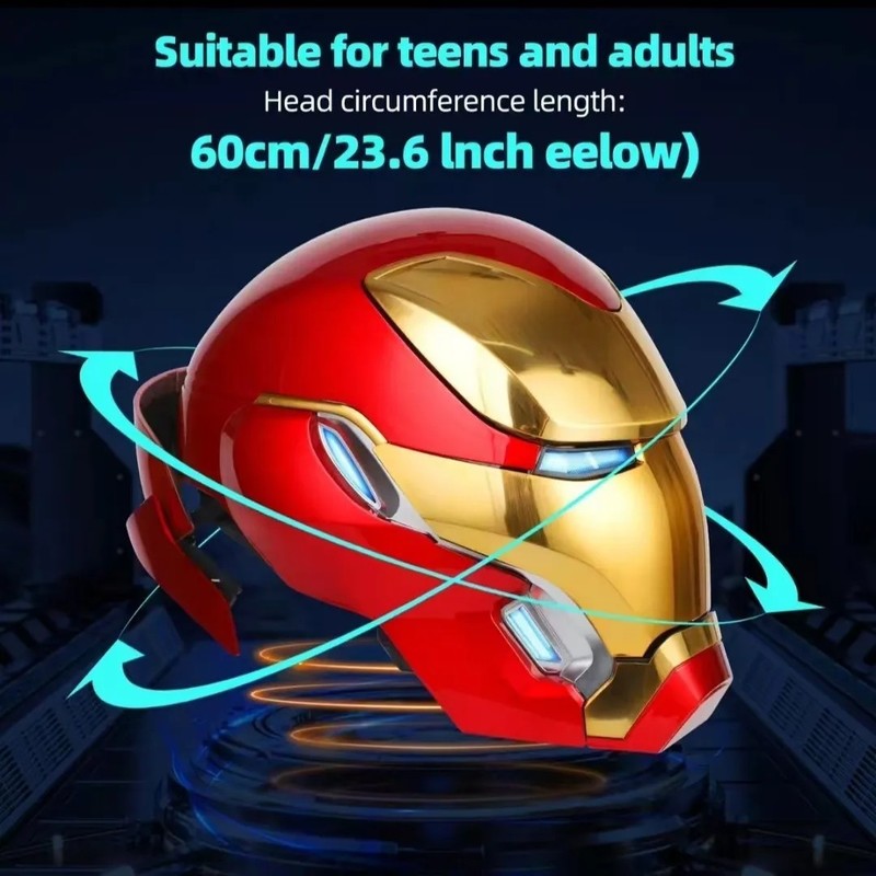 MK50 Iron Man Wearable Helmet  - đánh giá và giá Cosplay Prop Designer
