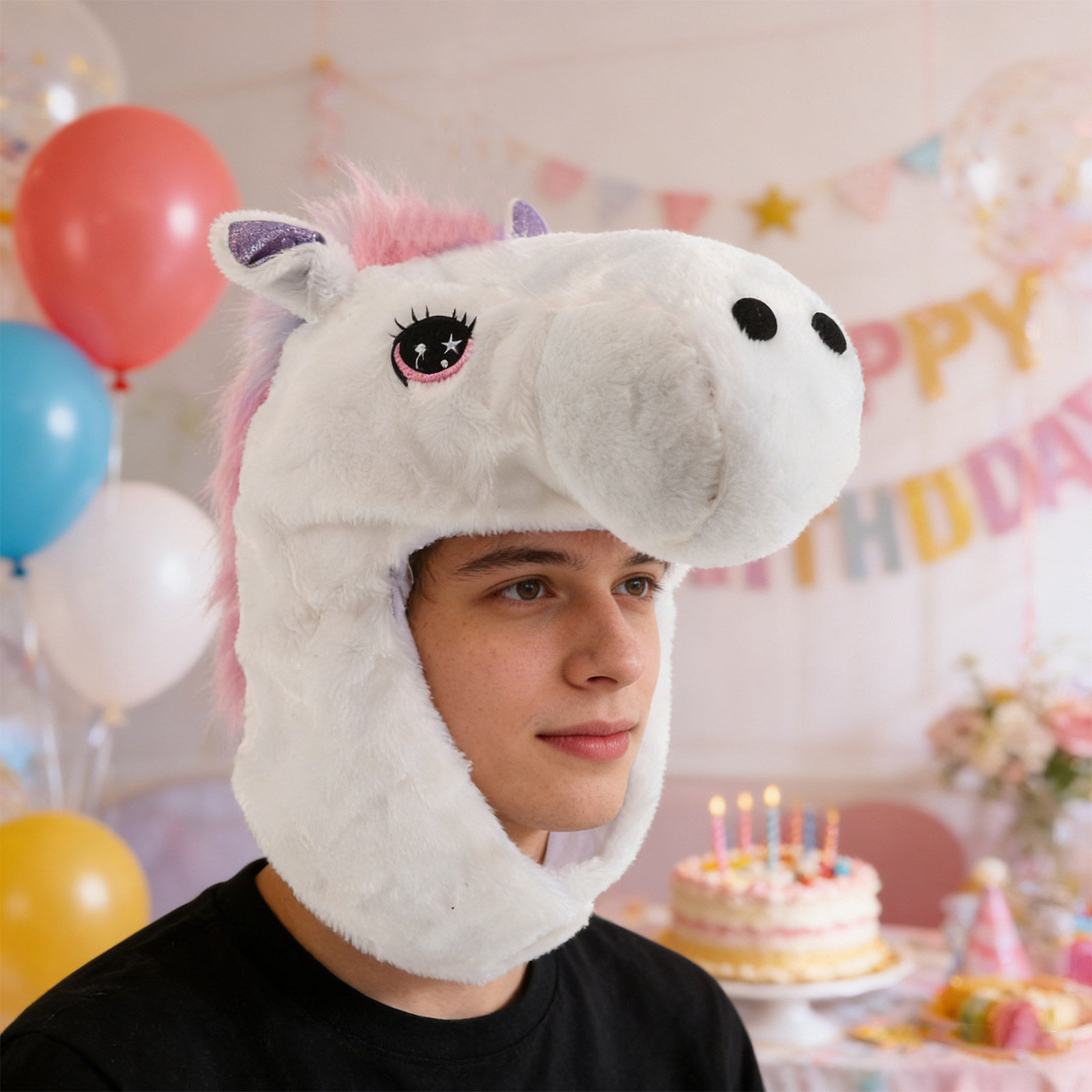 Funny Unicorn Hat Rainbow Desi - đánh giá và giá Cosplay Prop Designer