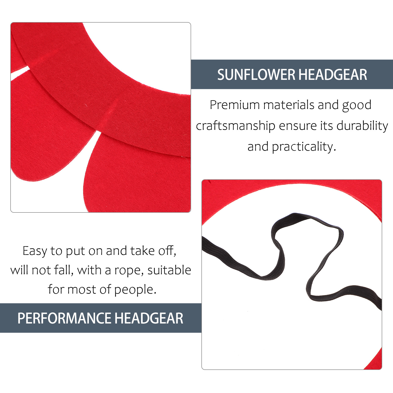 2Pcs Premium Felt Sunflower He - đánh giá và giá Easy Cosplay Prop