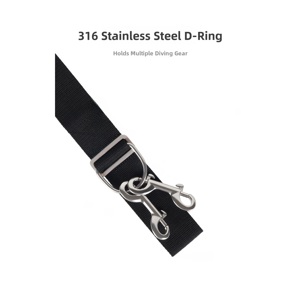 Technical Diving Crotch Strap  - đánh giá và giá D Ring Strap