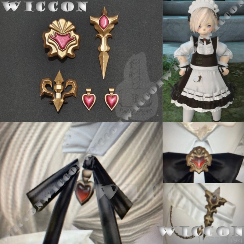 Classic Maid Uniform Accessori - đánh giá và giá Cosplay Prop 3D Print Settings