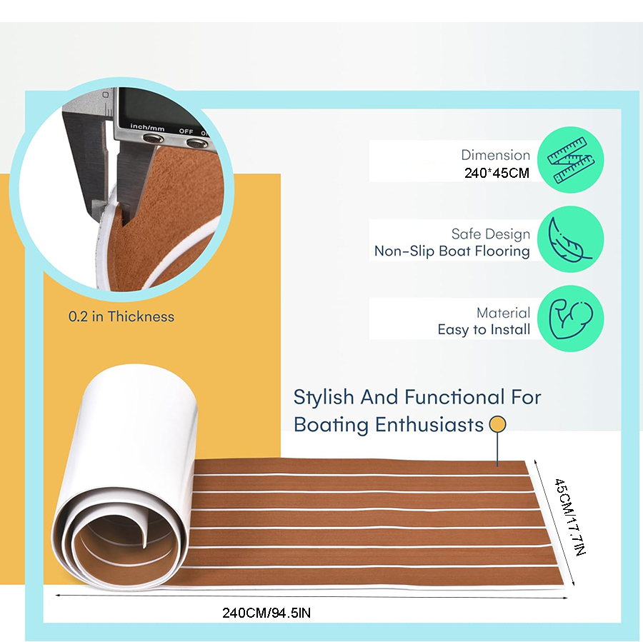 EVA Foam Boat Flooring Decking - đánh giá và giá Eva Foam Sheet