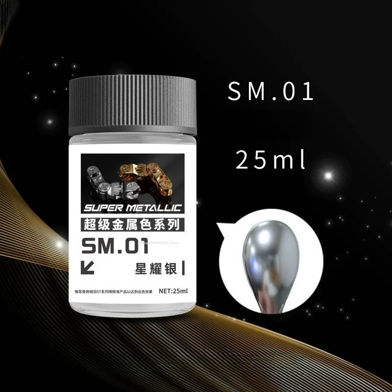 SM01-SM18 Super Metallic Color - đánh giá và giá Metallic Spray Paint