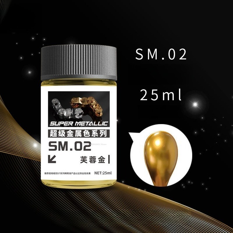 SM01-SM18 Super Metallic Color - đánh giá và giá Metallic Spray Paint
