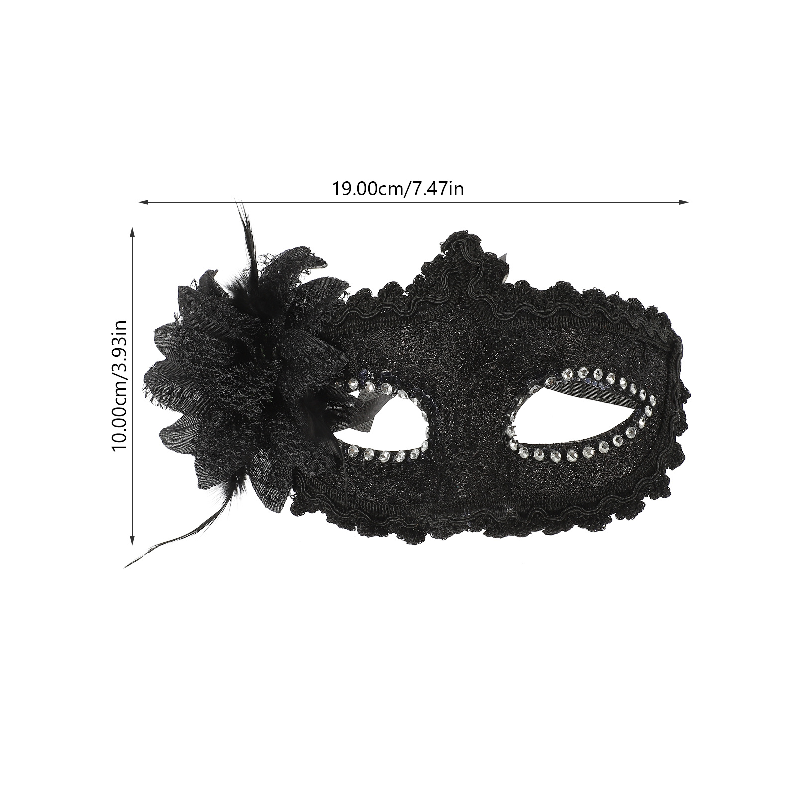 Princess Lace Mask Half Face M - đánh giá và giá Cosplay Prop Designer