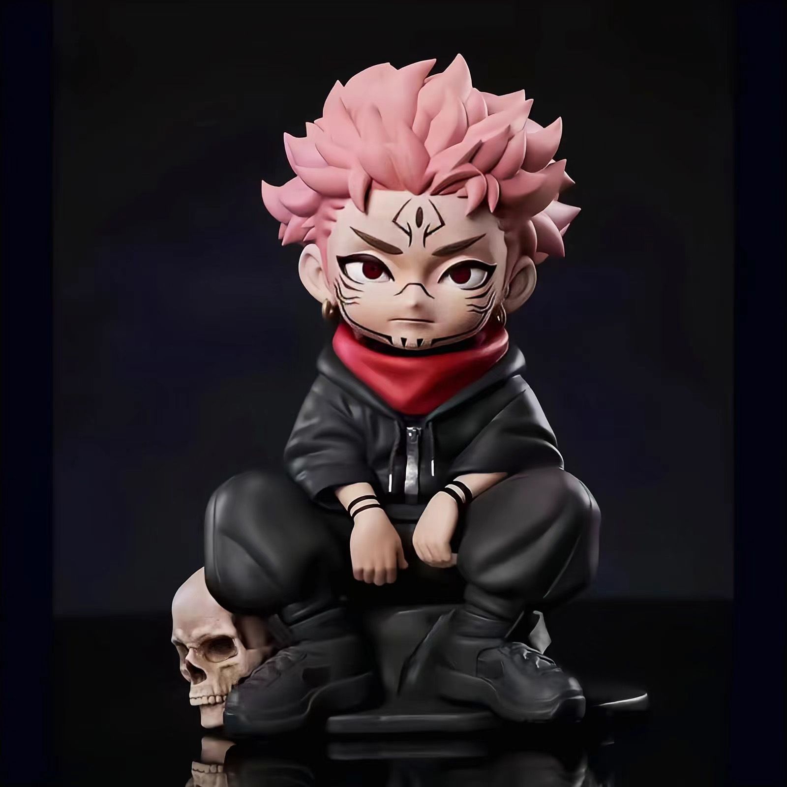 Jujutsu Kaisen figure - crouch - đánh giá và giá Cosplay Prop Display